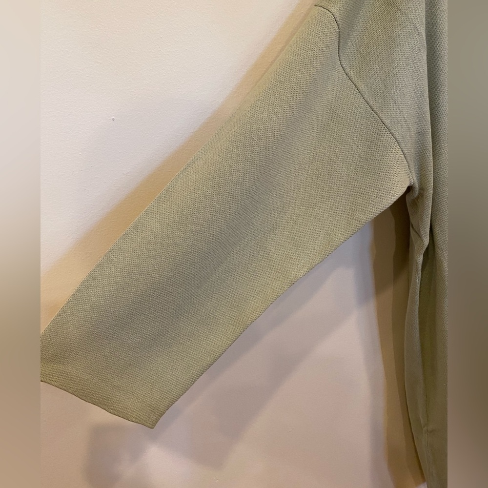 G By Giuliana Cardigan Open Front Olive Green 3XP NWOT - Picture 4 of 9